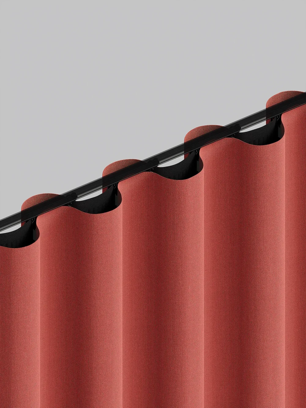 Acoustic Curtains - CGI Textile Solutions for Kvadrat — detail