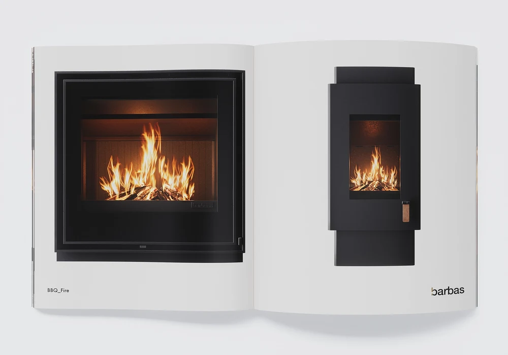 Barbas rooms shaped around fire — detail