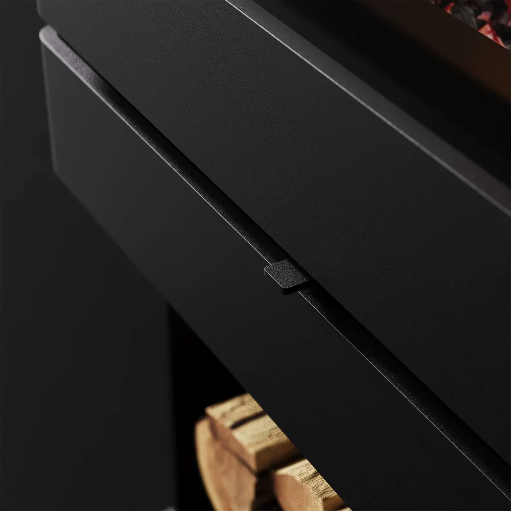 Barbas rooms shaped around fire — detail