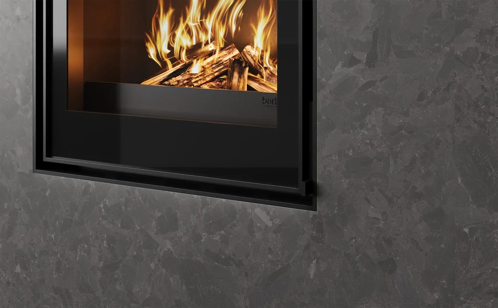 Barbas rooms shaped around fire — detail