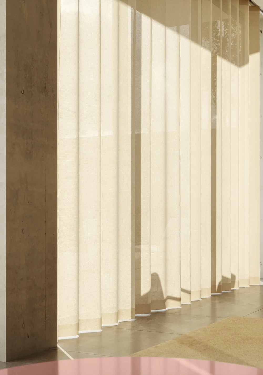 Curtains: Curated Brand Spaces and Soft Architecture for a Premium Textile Brand — detail