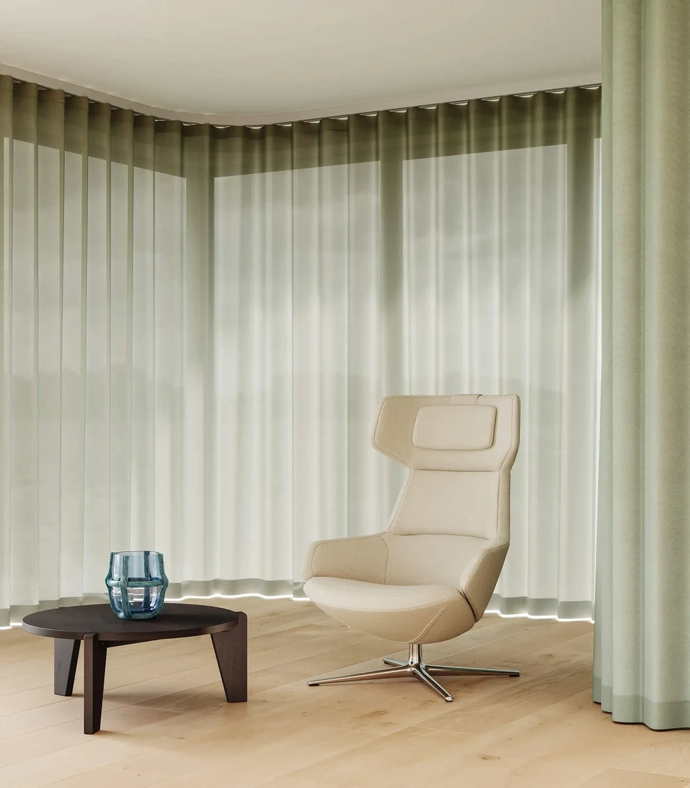 Curtains: Curated Brand Spaces and Soft Architecture for a Premium Textile Brand — detail