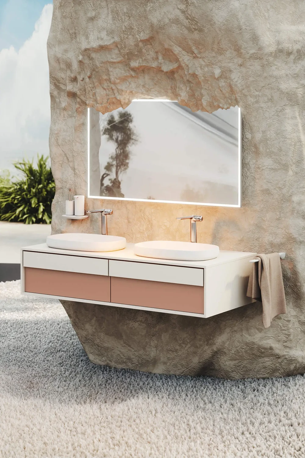 FOR: Bathroom Worlds for H.O.M.E. Haus 2025 — detail
