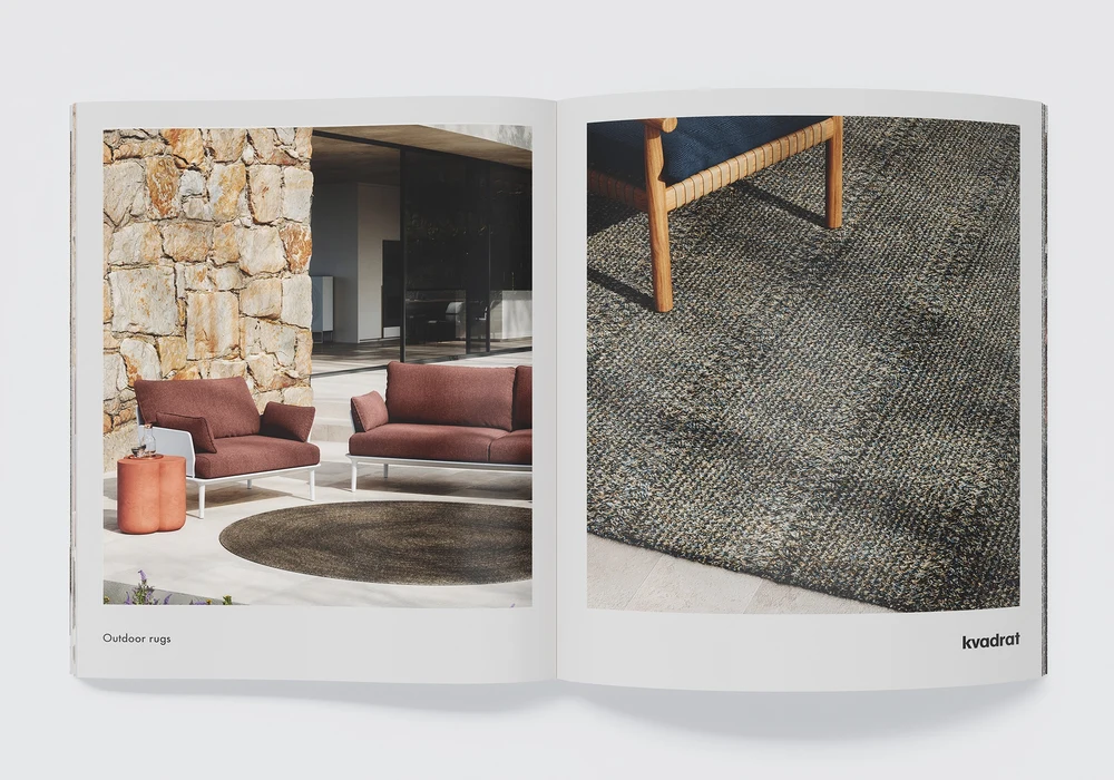 Kvadrat: Outdoor Rugs in Stills and Motion — detail