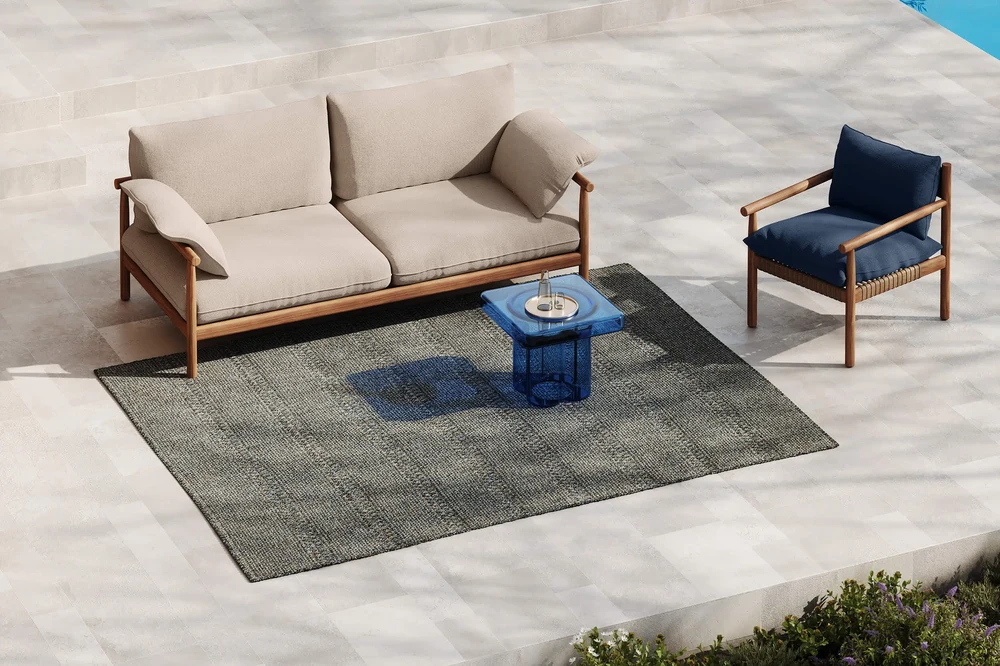 Kvadrat: Outdoor Rugs in Stills and Motion — detail