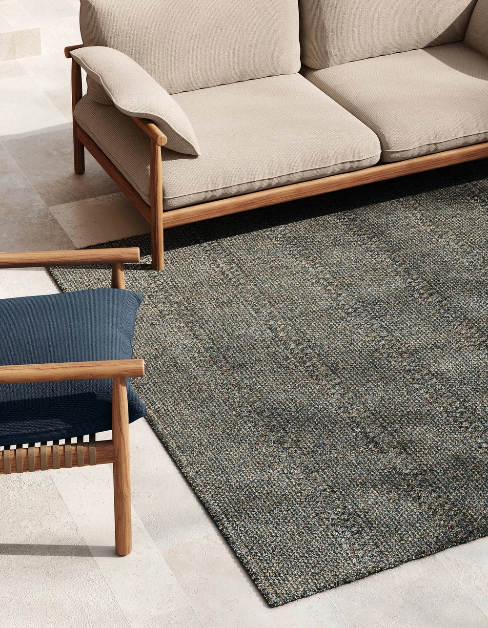 Kvadrat: Outdoor Rugs in Stills and Motion — detail