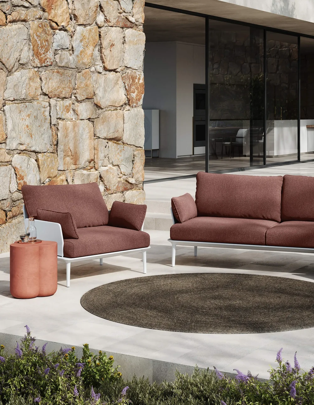 Kvadrat: Outdoor Rugs in Stills and Motion — detail
