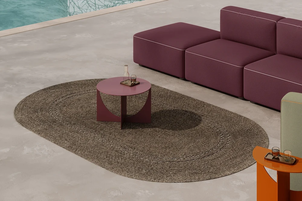 Kvadrat: Outdoor Rugs in Stills and Motion — detail