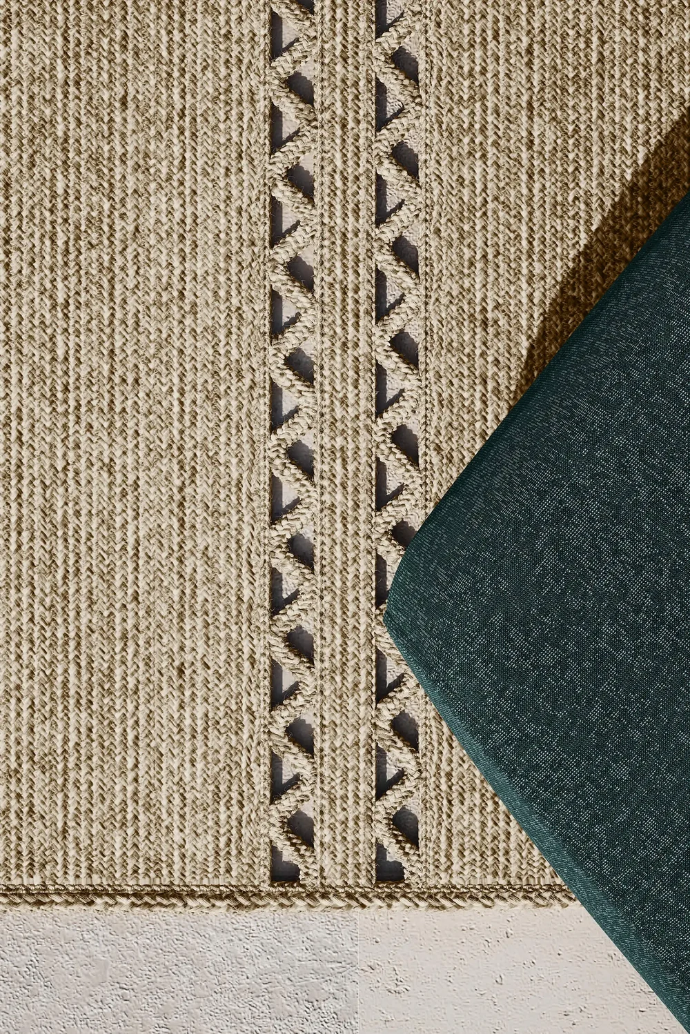 Kvadrat: Outdoor Rugs in Stills and Motion — detail