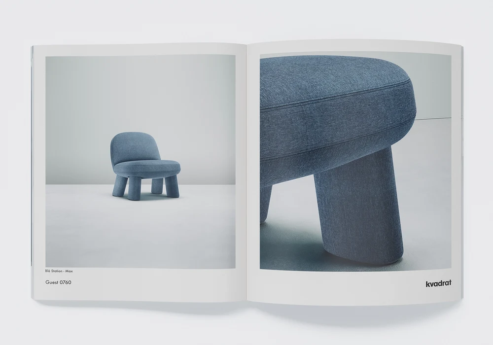 Kvadrat: Textiles on Chairs — Photorealistic Furniture Renderings in CGI — detail