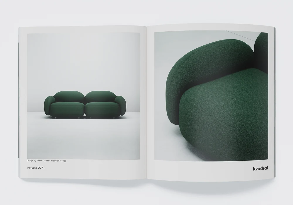 Kvadrat: Textiles on Chairs — Photorealistic Furniture Renderings in CGI — detail