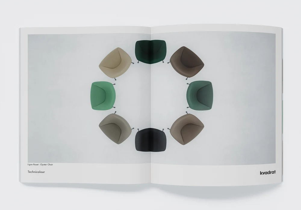 Kvadrat: Textiles on Chairs — Photorealistic Furniture Renderings in CGI — detail
