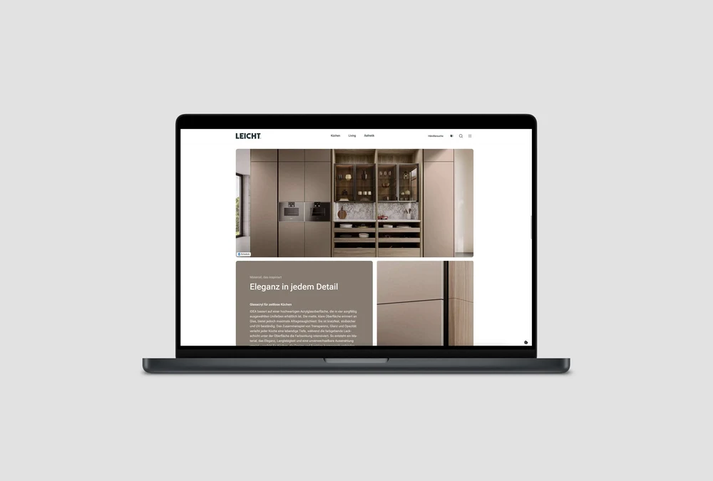 LEICHT Kitchen: IDEA — Photorealistic Kitchen Renderings in CGI — detail