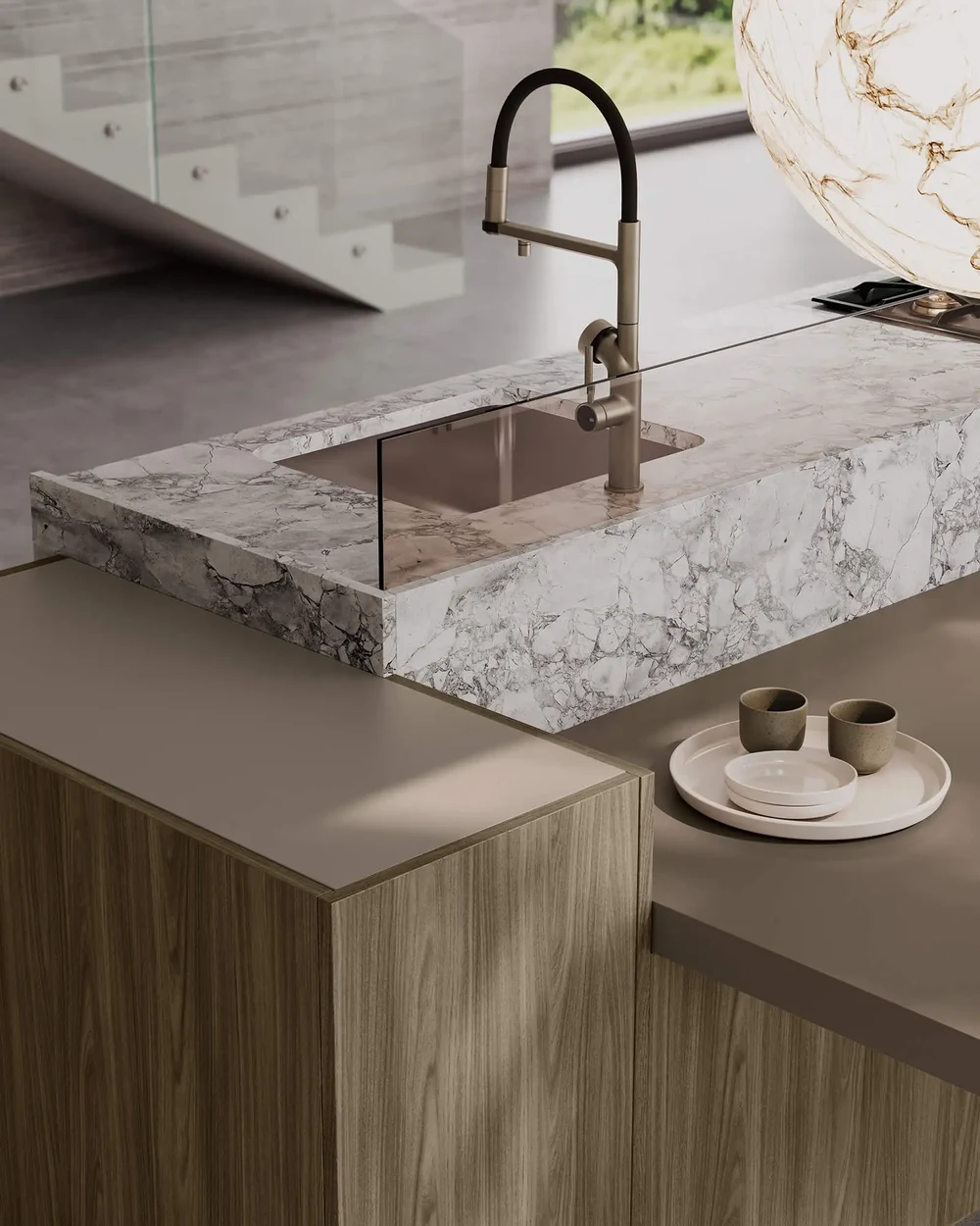 LEICHT Kitchen: IDEA — Photorealistic Kitchen Renderings in CGI — detail