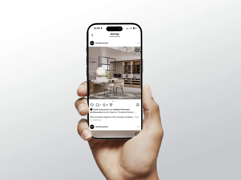 LEICHT Kitchen: IDEA — Photorealistic Kitchen Renderings in CGI — detail