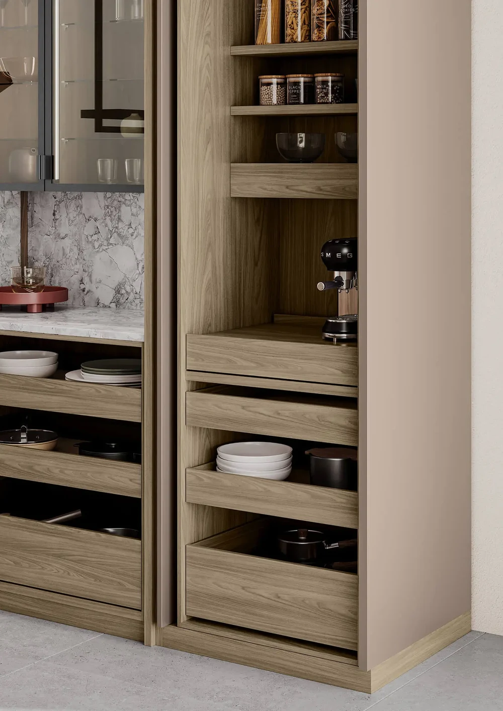 LEICHT Kitchen: IDEA — Photorealistic Kitchen Renderings in CGI — detail