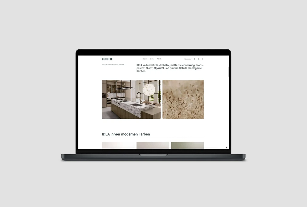 LEICHT Kitchen: IDEA — Photorealistic Kitchen Renderings in CGI — detail