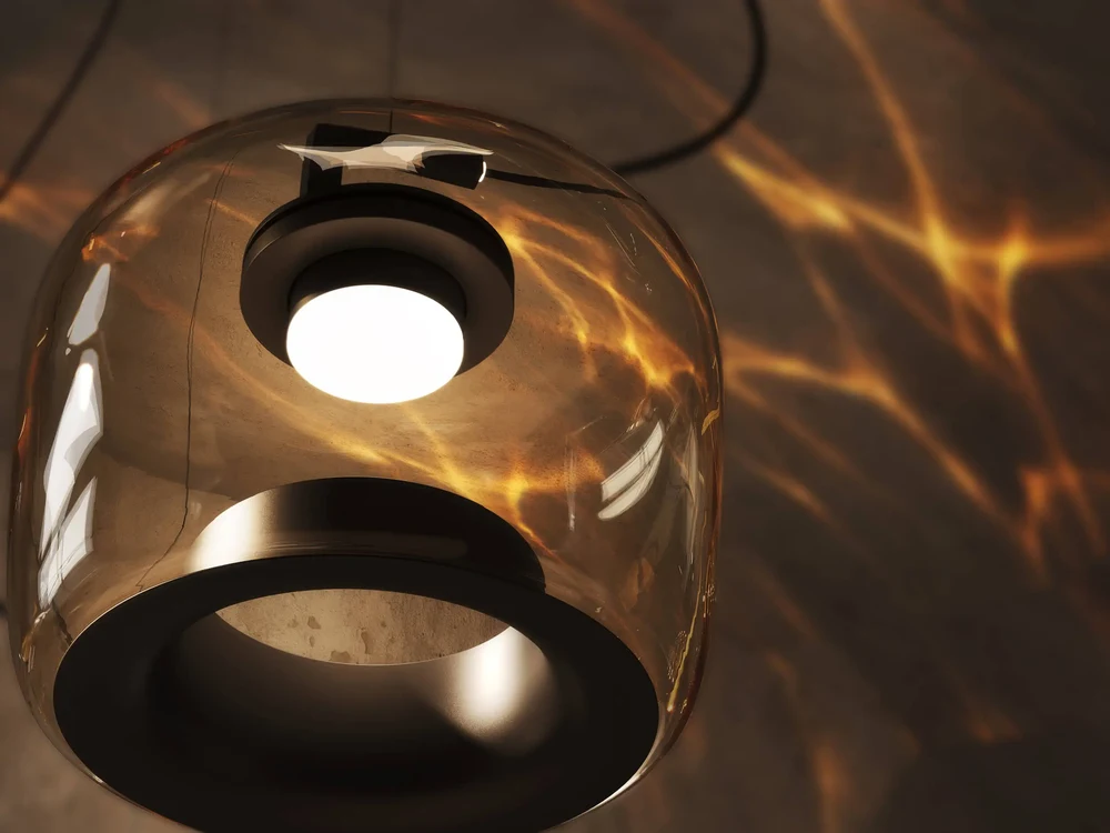 Light and Glass: A Visual Essay with Brokis Lighting — detail