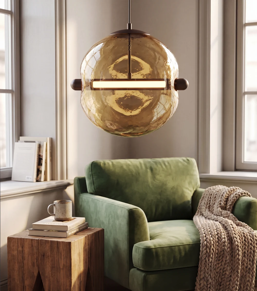 Light and Glass: A Visual Essay with Brokis Lighting — detail