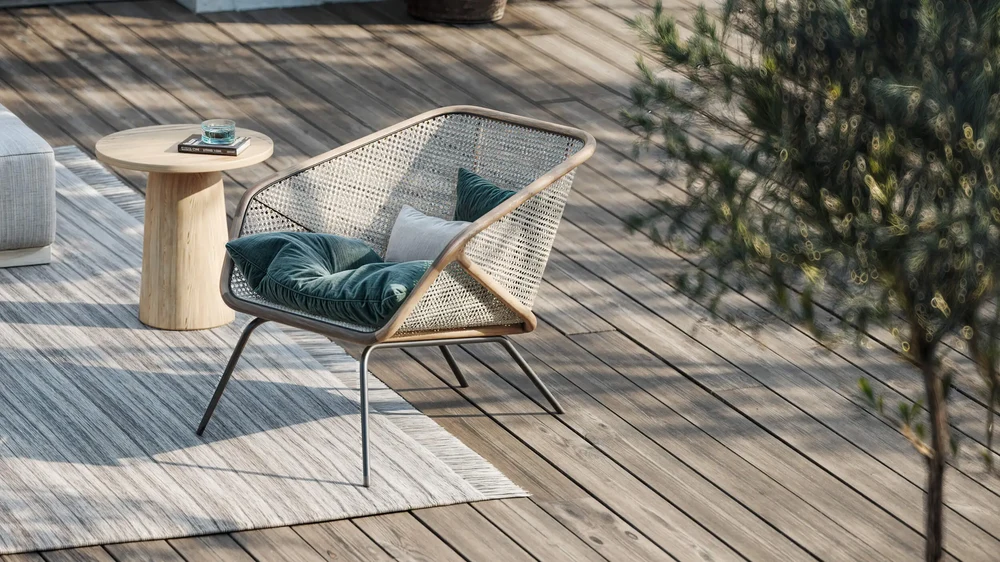 Outdoor Furniture in Mediterranean Light — detail