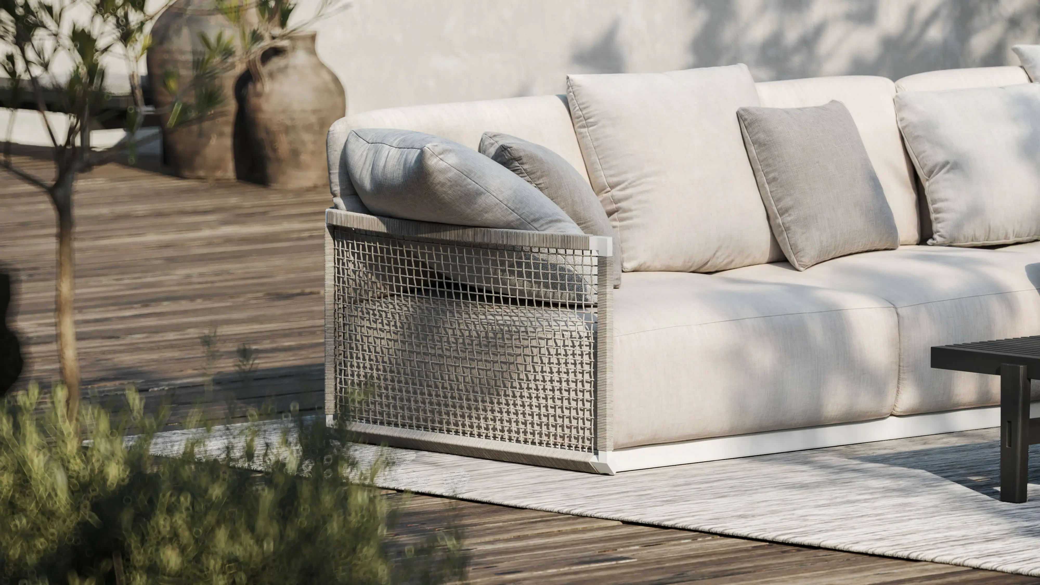 Outdoor Furniture in Mediterranean Light