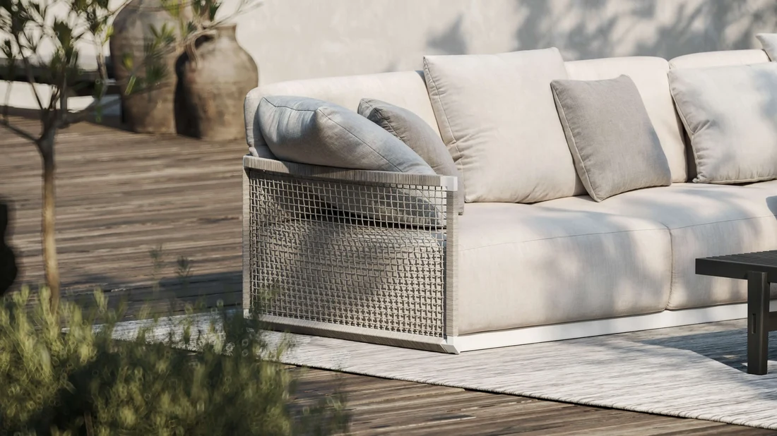 Outdoor Furniture in Mediterranean Light