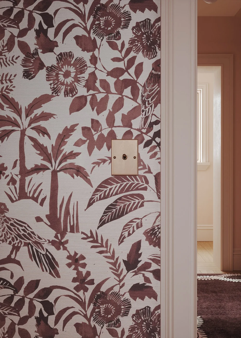 Perennials: Wallcoverings and Rugs in Conversation — detail