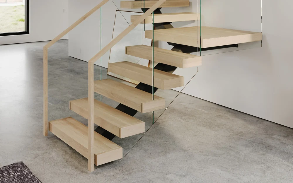 Viewrail: Stairs as Part of the Architecture — detail