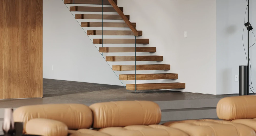 Viewrail: Stairs as Part of the Architecture — detail
