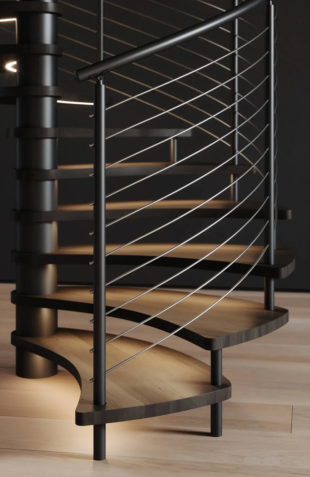 Viewrail: Stairs as Part of the Architecture — detail