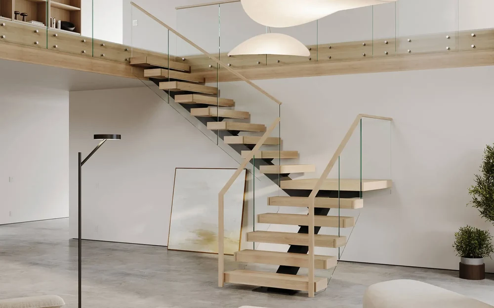 Viewrail: Stairs as Part of the Architecture — detail