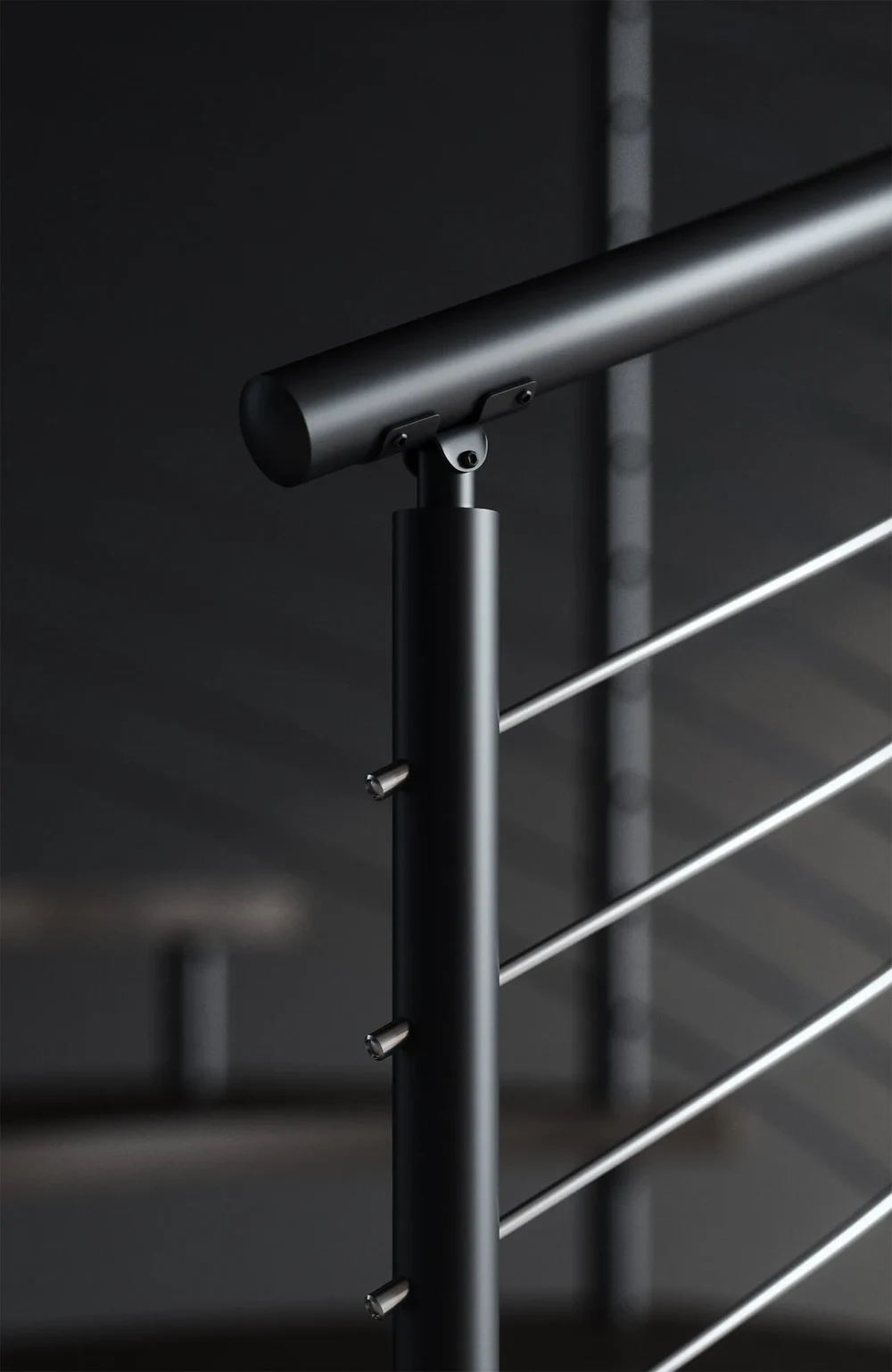 Viewrail: Stairs as Part of the Architecture — detail