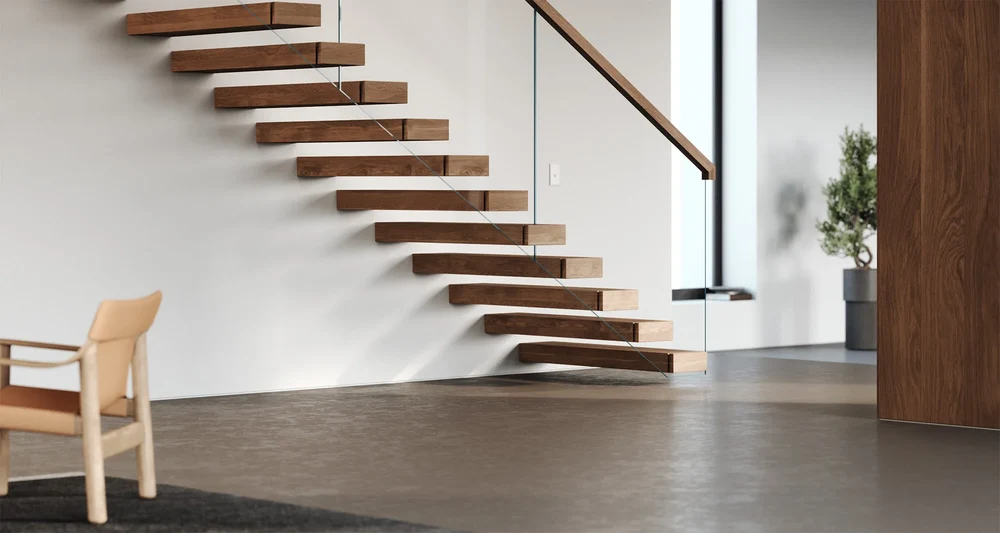 Viewrail: Stairs as Part of the Architecture — detail